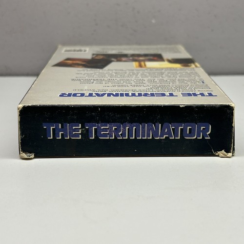 The Terminator VHS 1984 Video Tape Arnold Schwarzenegger VTG Original HBO RARE! - Picture 8 of 11