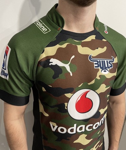 BLUE BULLS RUGBY TRIKOT SHIRT CAMO PUMA - Bild 8 von 11