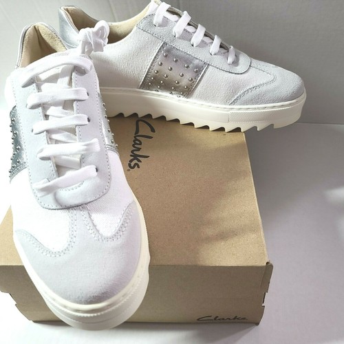 clarks platform sneakers