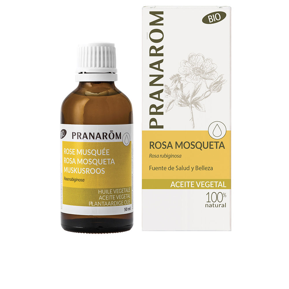 Cosmética Facial Pranarôm unisex ACEITE VEGETAL #rosa mosqueta bio 50 ml