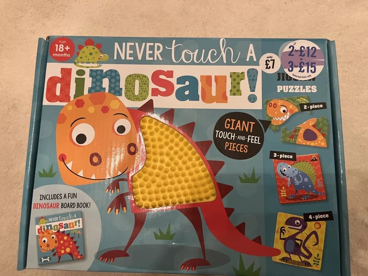 Never Touch A Dinosaur Jigsaw Puzzle