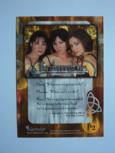 2000 CHARMED SEASON ONE - CHARMED ONES PUZZLE CARD - P2 PIPER - Picture 2 of 4