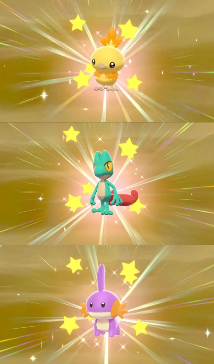 Shiny Hoenn Pokémon 