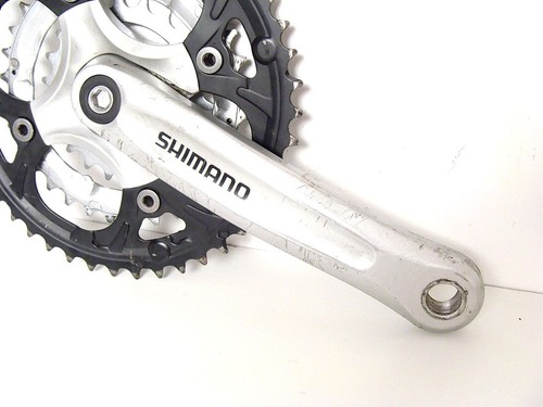 Shimano Deore FC-M440 Pedali Set Di Pedali 170Mm 44-32-22 Cube Trek - Foto 6 di 14