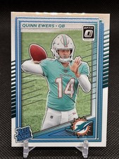 2025 Panini Donruss Optic RC #213 Quinn Ewers Miami Dolphins