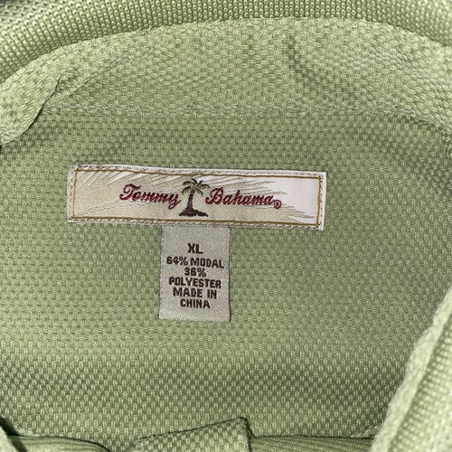 Tommy Bahama Poloshirt Herren Größe XL Lindgrün Kurzarm - Bild 2 von 6
