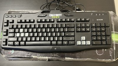 Logitech G105 Call of Duty MW3 USB Gaming Keyboard - Pre-owned Tested Working