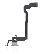 Replacement Charging Port Flex Cable Compatible For iPhone X Premium Silver