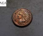 1888 Indian Head Penny Cent ~ Almost Uncirculated AU Red/BN ~ (ZI125)
