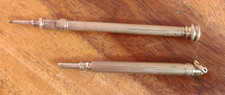 Vintage S Mordan & Co. Propelling Pencil plus one other vintage mecanical pencil