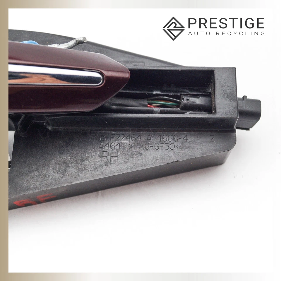 Manija de puerta exterior delantera derecha 17-20 LINCOLN MKZ HP5Z‐5422404‐AAPTM roja OEM Foto 3 de 4