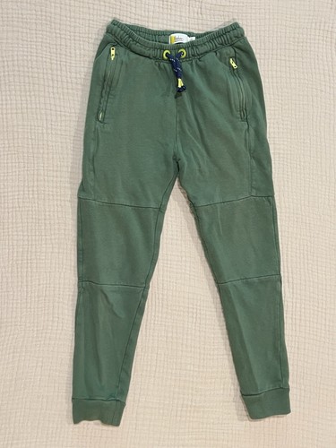 Boden Warrior Knee Slim Fit Joggers Sweatpants in Green Size 7 Kids Unisex - Picture 11 of 11