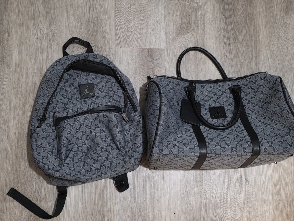 JORDAN ロゴ入りグレー中型バッグ Jordan Gray Bags for Men for sale | eBay