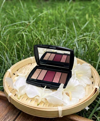 New! Lancome Color Design 5 Pan Eyeshadow Palettes in Rose Medley ~ 2.0g