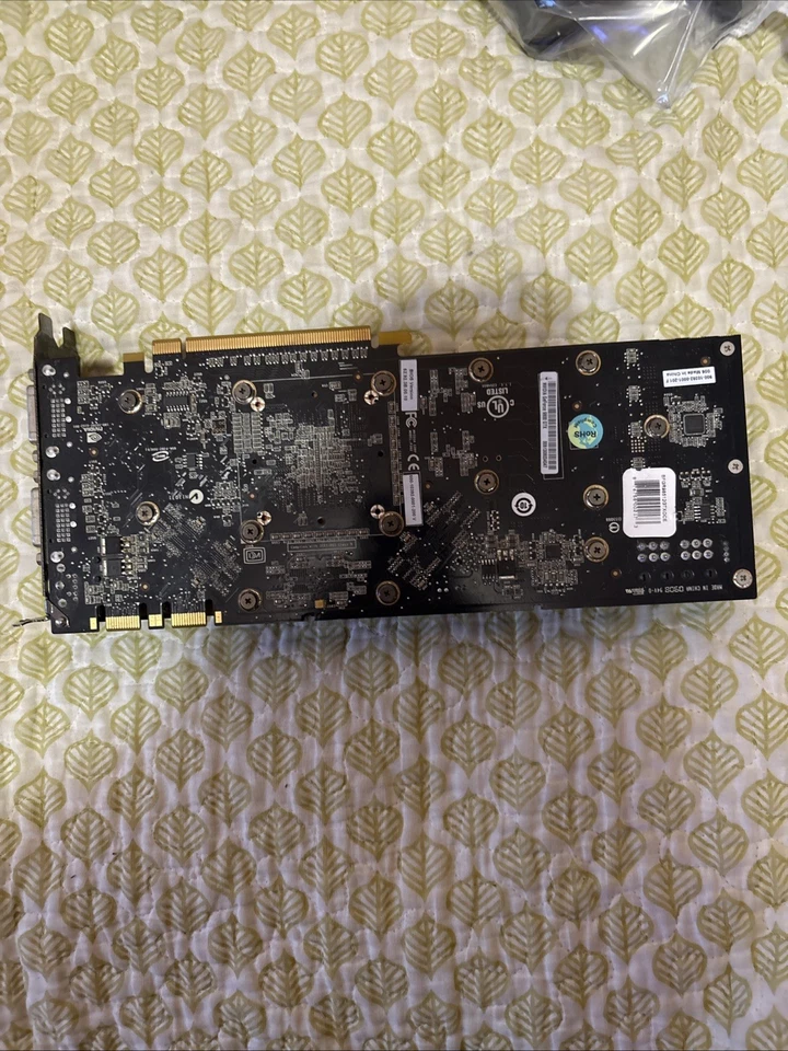 EVGA Nvidia GeForce 9800 GTX Video Graphics Card For Parts - Image 2 of 2