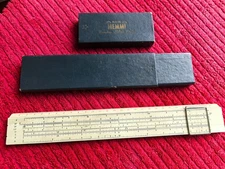 Vintage Sun Hemmi Bamboo No. 2664S Slide Rule Made in Japan