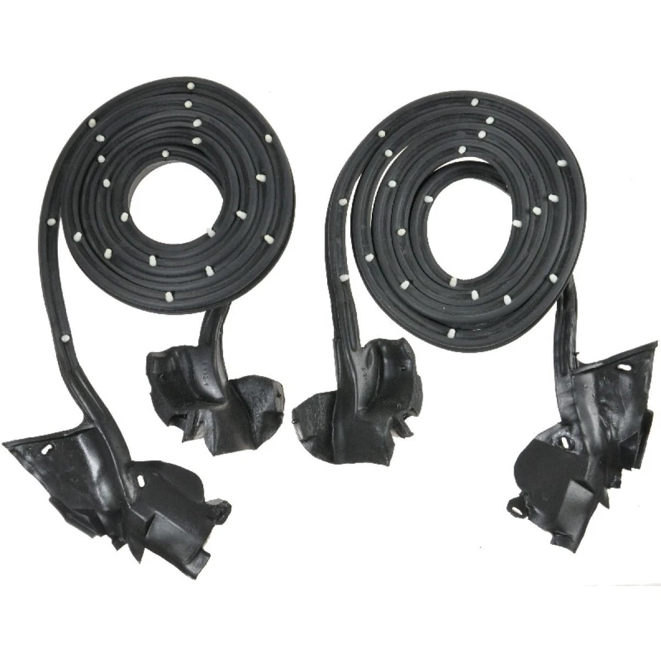 Juego de 2 pares de sellos para puerta delantera para Malibu Regal 442 Cutlass Grand Am Foto 2 de 2