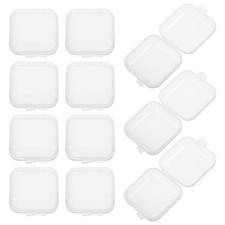 90 Pcs Plastic Container for Earplugs Tiny Bead Storage Containers