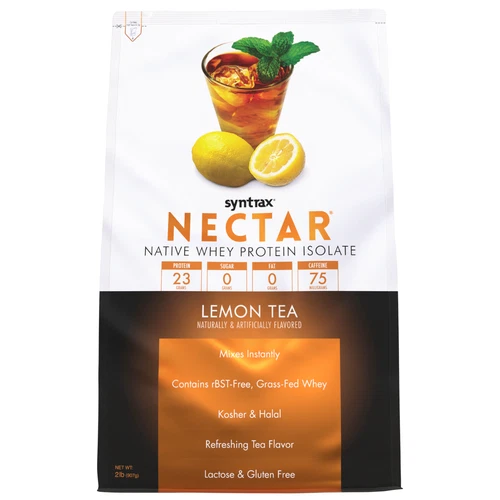 Syntrax Nectar 2lb Protein Powder - Lemon Tea