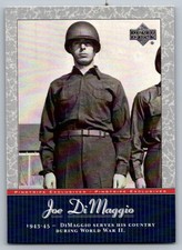 2001 UD Pinstripe Exclusives  Joe DiMaggio JD29
