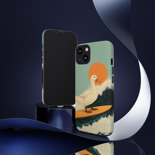 For iPhone | Samsung Galaxy | Pixel Phone Case - Duck Surfboard Beach Waves Surf - 第 99/239 張圖片