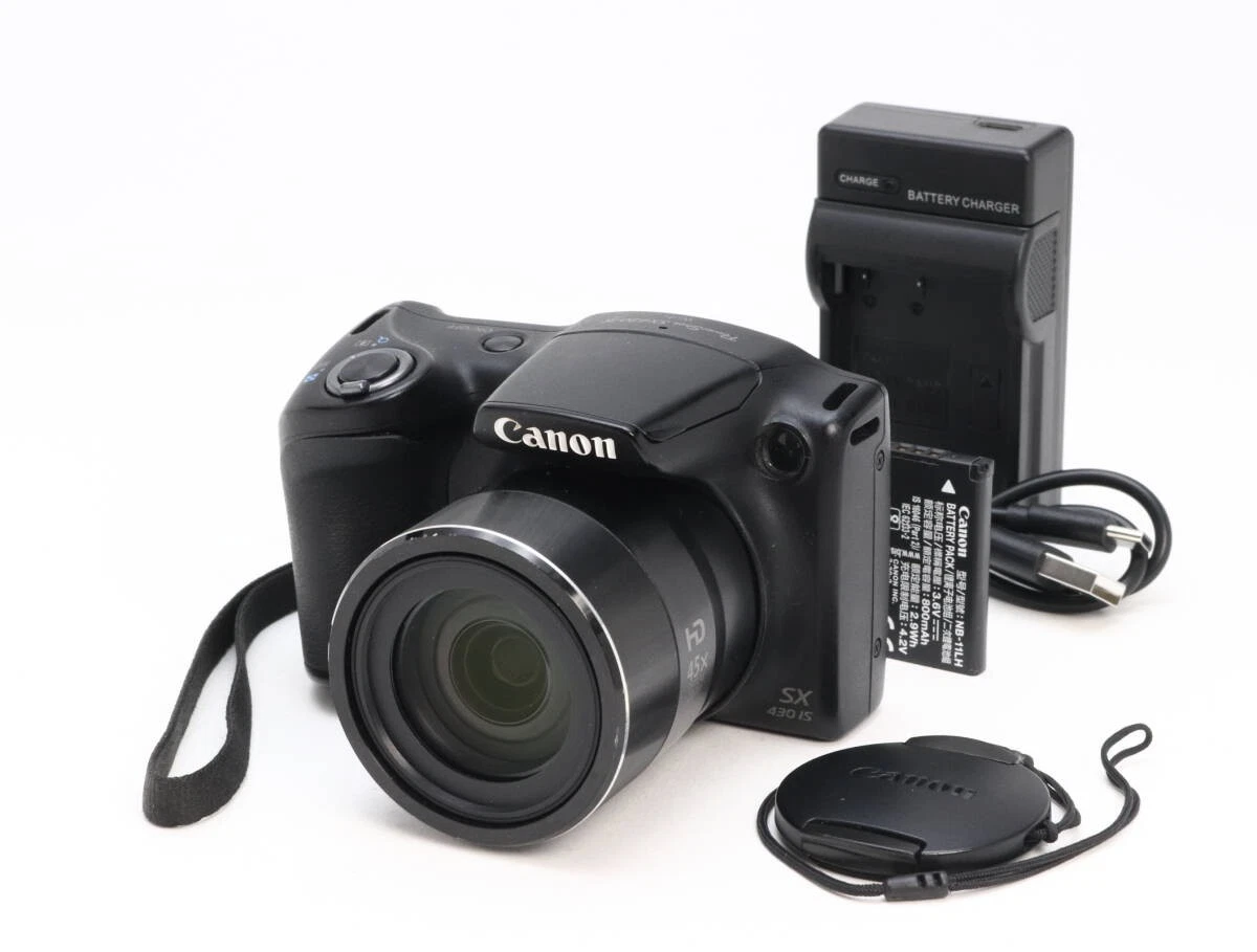 Canon PowerShot SX430 IS Digital Cameras with Built - in Wi-Fi for