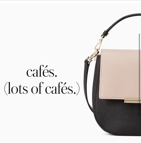 Kate Spade Make it Mine blush pink beige flap - Picture 2 of 5