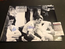 JSA KEN HODGE RICK SMITH AUTOGRAPHED 16x20 PHOTO SIGNED AUTO 1969-70 BRUINS 606