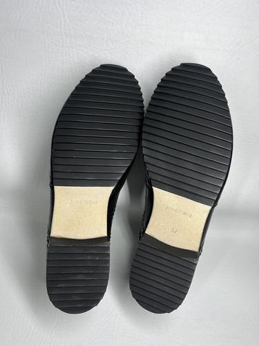 Josef Seibel Schuhe schwarz Leder Oxfords Schnürschuhe Damen US 6/6,5 EU 37 - Bild 8 von 8