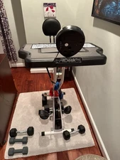 FitDesk 2.0 Desk Stationary Exercise Bike with Massage Bar and Workstation
