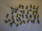 Vintage Marx 45mm Army Figure Lot
