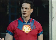 JOHN CENA SIGNED PEACEMAKER SUICIDE SQUAD 16x12 PHOTO (ACG CERT AG16743)