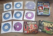 Nancy Drew Mystery PC CD-ROM Computer Games Lot Of 14 Vintage