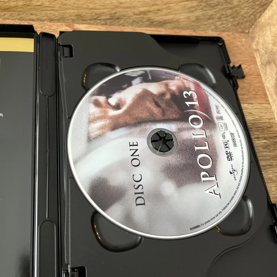 Apollo 13 (2001) DVD 2-Disc Anniversary Edition (2005) Tom Hanks Widescreen - Image 3 of 4