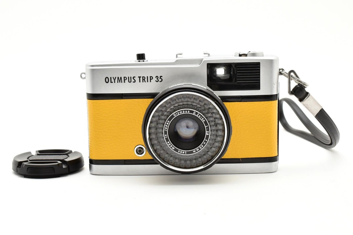 オリンパス　OLYMPUS TRIP35　M250817 #548 Mint ] OLYMPUS TRIP 35 Orange Point & Shoot Film Camera from