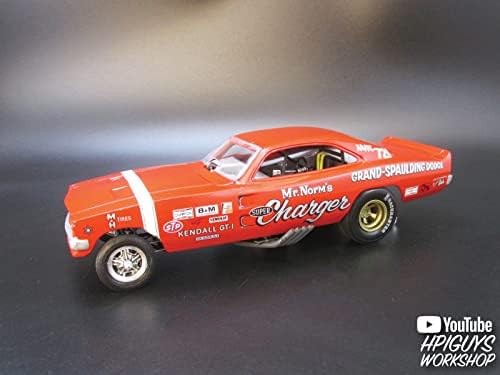 Polar Lights Mr. Norm 1969 Dodge Charger Funny Car 1:25 Scale Model Kit - Picture 3 of 9