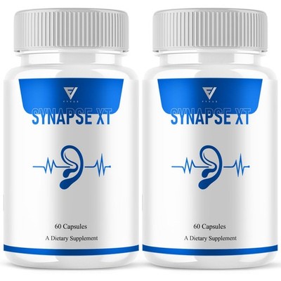 (2 Pack) Synapse XT Hearing Support, Synapse XT Formula (120 Capsules)