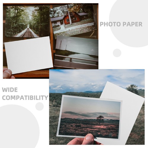 100 Sheets Photo Print Paper Glossy Printer Dye Ink Photographic 6 Inch - Zdjęcie 2 z 12