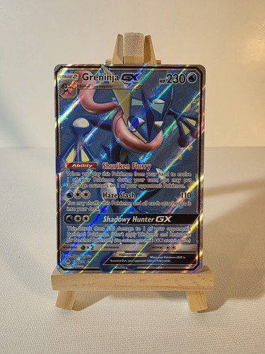 Pokémon Greninja GX 120/131 Forbidden Light Holo NM/LP