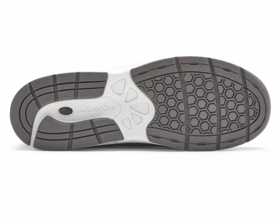 Tenis para mujer Aravon Pyper NS negros con cordones nuevos/sin caja 8,5 M Foto 4 de 4