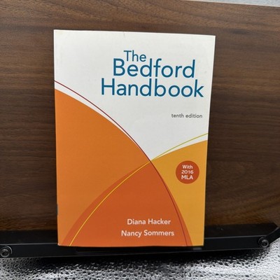 Bedford Handbook by Diana Hacker and Nancy Sommers (2016, Trade Paperback)