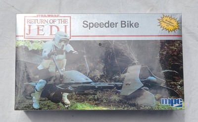 当時ものmpc STAR WARS Speeder Bike プラモデル MPC Star Wars Return Of The Jedi Speeder Bike Scout Model Kit 1983