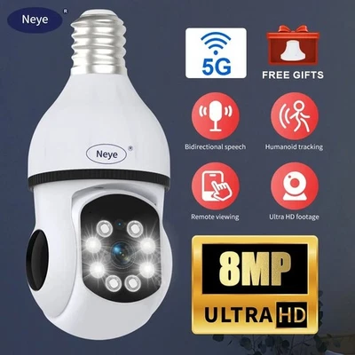 Codnida Bewakingscamera voor buiten Q50S, zwart