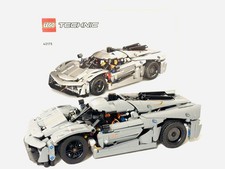 LEGO Technic Koenigsegg Jesko Absolut Gray Hypercar With Manual