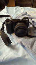 Sony Alpha a6100 24.2MP 4K Mirrorless Camera w/ 16-50mm OSS Lens Black