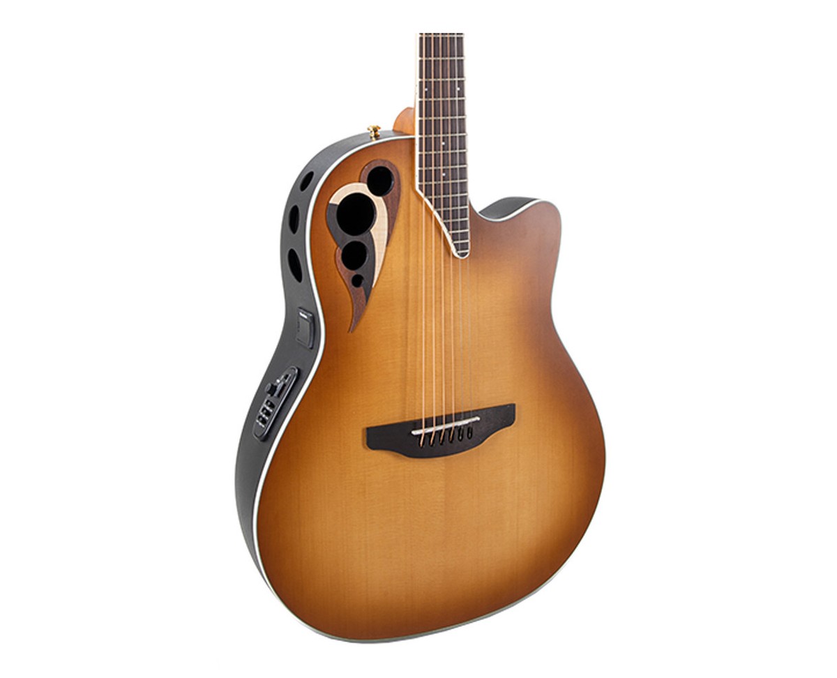 Ovation Celebrity Deluxe CDX40-PB-G Cutaway A/E Guitar