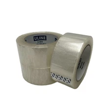 Uline S-423 2 Mil Packing Tape, 2" x 110 yds (3 Rolls)