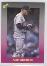 1989 Classic Update Purple Travel Edition Allan Anderson #178 1z7