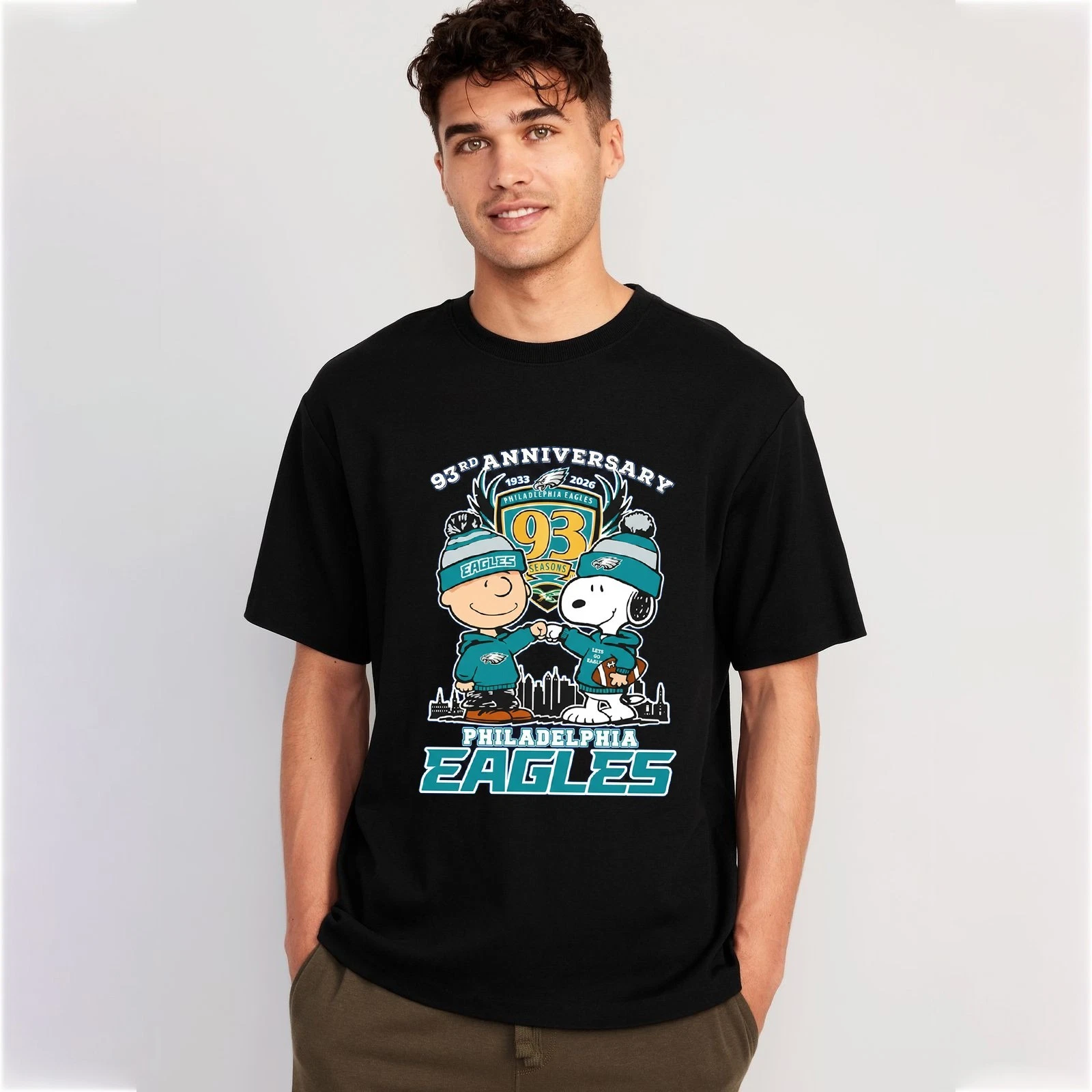 Philadelphia Eagles 93th Anniversary 1933 2026 T-Shirt