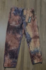 Pleasures Now Caffeine Polar FLEECE JOGGER Orange Men’s Size Large Deadstock